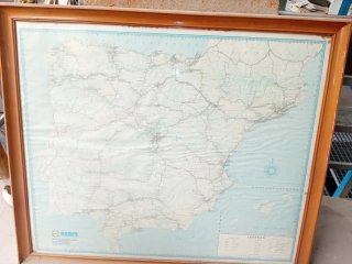 Mapa Renfe de España y Portugal