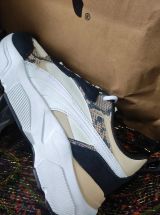 Zapatillas Puma animal print plataforma,piel nueva