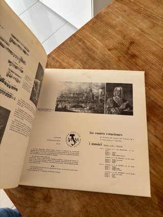 Vinilo Original de 1979 Las 4 Estaciones Vivaldi!