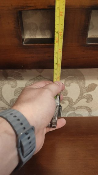 Mueble consola de madera + espejo