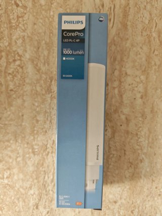 Bombilla LED Philips CorePro PL-C 4P 9W G24q-3