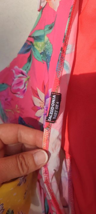 NUEVO Bañador trikini Calzedonia floral rosa