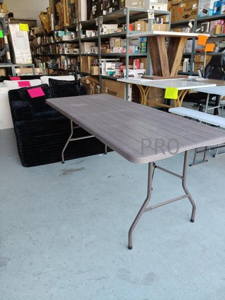 Mesa Plegable Exterior Marron
