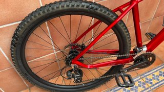 Bicicleta Montaña 29 Rígida Roja