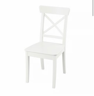 4 Sillas Madera Blancas Ikea