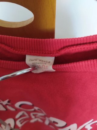 Sudadera roja