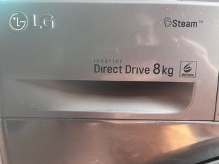 Lavadora LG 8kg Carga Frontal 1400rpm