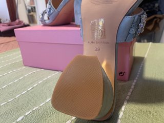 Sandalias Alma en Pena Celeste Talla 39