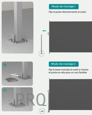 Toldo Lateral - SONGMICS