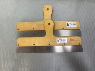 2 Espátulas Emplaster 40mm Madera