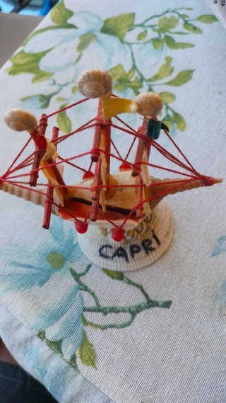 Souvenir Nave Conchiglie Capri