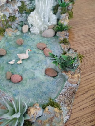 Miniatura Belén  Cascada