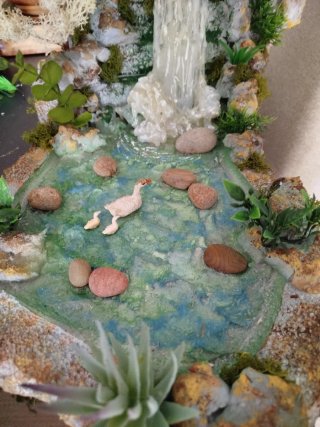 Miniatura Belén  Cascada