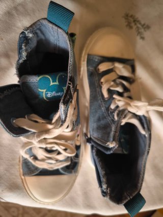Zapatillas Lonetas Mickey Talla 30