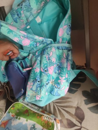 Mochila Disney Stich Floral