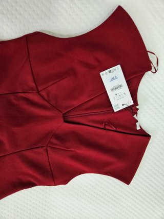 Vestido Zara Rojo Talla M
