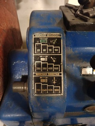 Torno Lider P-160 para metal