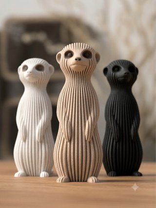 Figuras Suricata 3D Personalizables