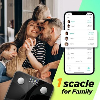 SIN ABRIR Báscula Baño Digital Inteligente con App