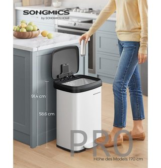 Cubo de basura - Songmics