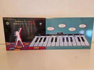 Manta Piano Musical Teclado 180x73cm