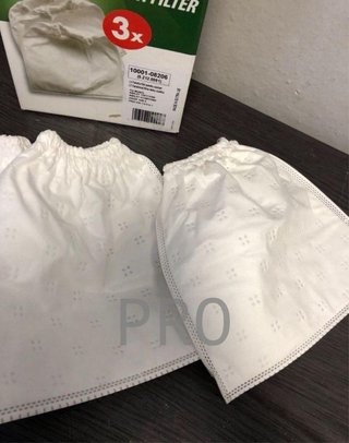 Juego de 3 filtros de tela para aspiradora