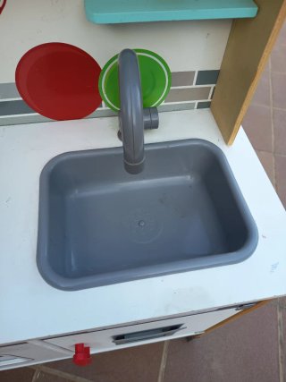 Cocina de juguete con accesorios