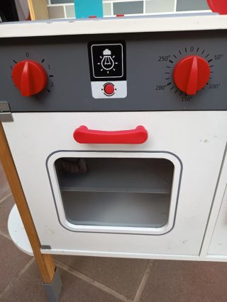 Cocina de juguete con accesorios