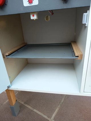Cocina de juguete con accesorios