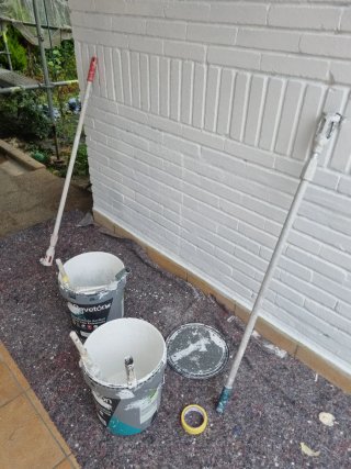 Pintura blanca para exteriores Lucida Su consulta