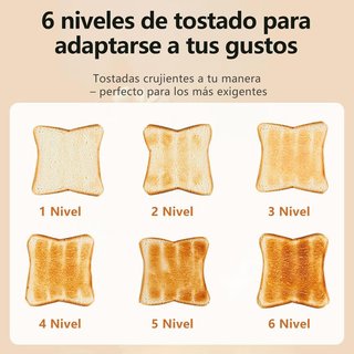 Tostadora retro 2 rebanadas
