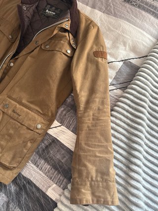 Cazadora Barbour Marrón Claro