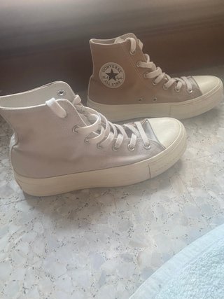 Converse All Star Tela Beige Talla 39