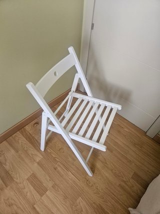 Silla plegable IKEA FRÖSVI blanca