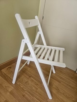 Silla plegable IKEA FRÖSVI blanca