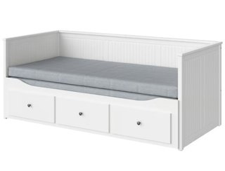 Llit / Cama Diván Ikea Hemnes Blanca 3 Cajones