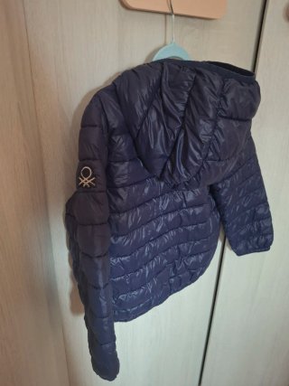 Chaqueta Benetton azul T 4/5