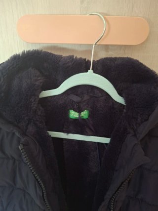 Chaqueta Benetton azul T 4/5