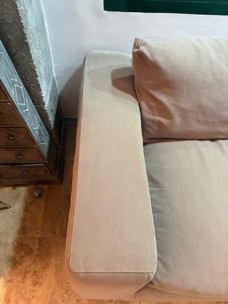 Sofá 2 plazas con chaise longue de muebles la Oca