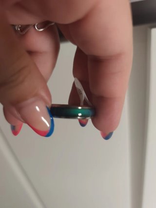 Anillos de acero para hombre Talla 11