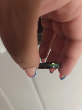 Anillos de acero para hombre Talla 11