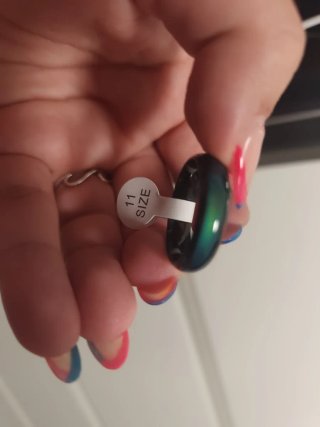 Anillos de acero para hombre Talla 11