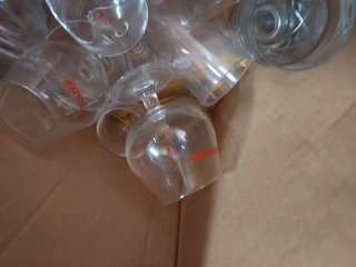 Copas y vasos de cristal