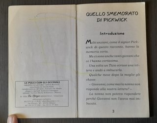 Libro per bambini "Il signor Pickwick" 1994