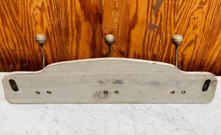 Perchero Colgador Vintage Madera y Metal