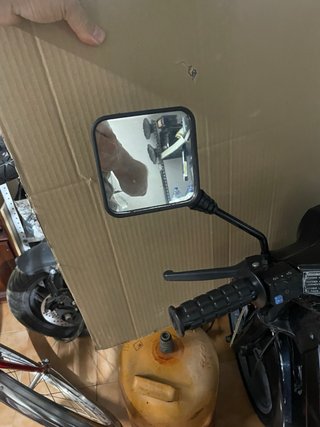2 Retrovisores Cuadrados moto GAC , derbi, puch, s