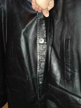 Giacca lunga vera pelle Made in Italy