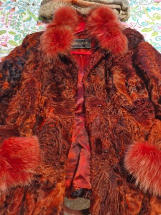Chaqueta Astracán y Zorro Tonalidades Marrones