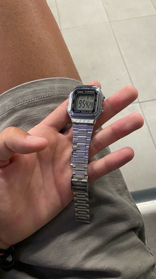 Reloj Casio Digital Plata