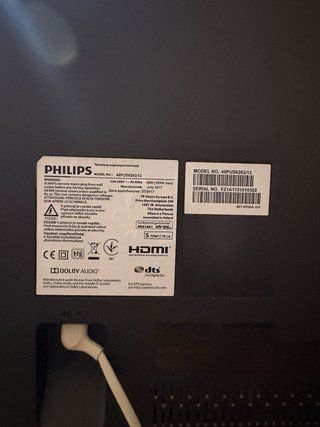TV Philips 49” 4K UHD Smart TV Ambilight